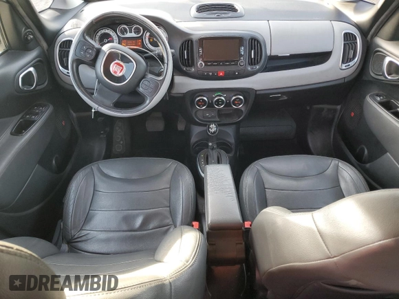 2014 FIAT 500L Easy with VIN ZFBCFABH2EZ016503, listed as a Copart auction lot 81339624 with 133,488 mi miles and Salvage Title. Bid and sale history available at carsss.com. Image 8.