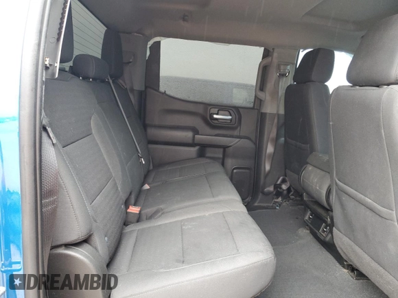 2022 Chevrolet Silverado 1500 Custom with VIN 3GCPABEK4NG536745, listed as a Copart auction lot 51083935 with 88,669 mi miles and Salvage Title. Bid and sale history available at DreamBid. Image 10.