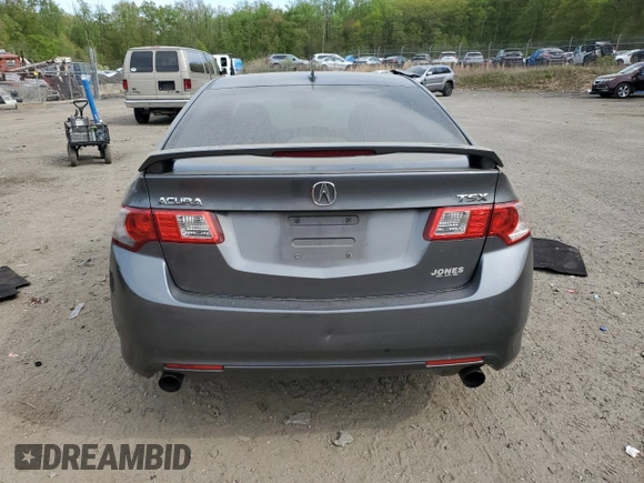 2010 Acura TSX with VIN JH4CU2F67AC013321, listed as a Copart auction lot 54002935 with 150,543 mi miles and Salvage Title. Bid and sale history available at carsss.com. Image 6.
