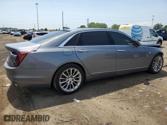2019 Cadillac CT6 Luxury AWD with VIN 1G6KB5RS5KU141469, listed as a Copart auction lot 62170215 with 54,251 mi miles and Clean title. Bid and sale history available at DreamBid. Image 3.