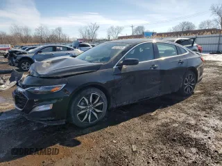 2023 Chevrolet Malibu RS with VIN 1G1ZG5ST3PF121239, listed as a Copart auction lot 46612535 with 14,047 mi miles and Salvage Title. Bid and sale history available at DreamBid. Image 1.