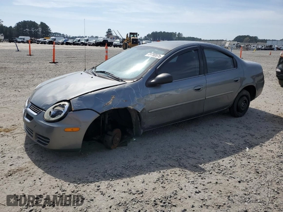 2005 Dodge Neon SXT with VIN 1B3ES56C65D260662, listed as a Copart auction lot 49780575 with 184,036 mi miles and Salvage Title. Bid and sale history available at DreamBid. Image 1.