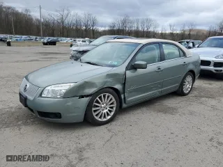 2008 Mercury Milan Premier with VIN 3MEHM08178R607074, listed as a Copart auction lot 52667515 with 55,251 mi miles and Salvage Title. Bid and sale history available at carsss.com. Image 1.