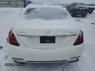 2019 Mercedes-Benz S 560 with VIN WDDUG8GB2KA458581, listed as a Copart auction lot 88245625 with 93,555 mi miles and Clean Title. Bid and sale history available at DreamBid. Image 6.