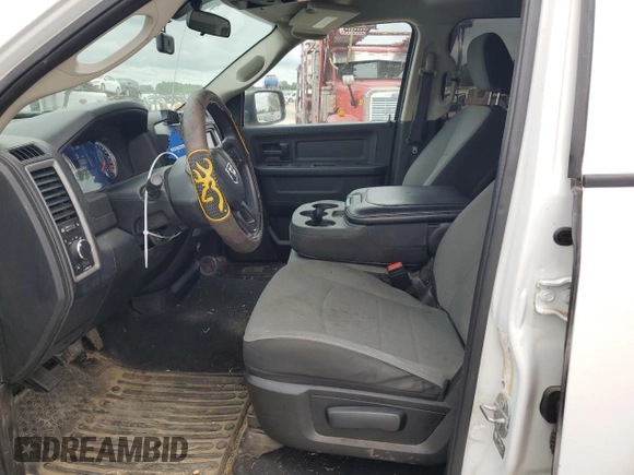 2021 Ram 1500 Tradesman with VIN 1C6RR7FG1MS509140, listed as a Copart auction lot 66512834 with 115,511 mi miles and Salvage title. Bid and sale history available at DreamBid. Image 7.
