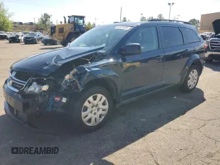 2015 Dodge Journey SE z VIN 3C4PDCAB7FT679684, wystawiony jako Copart lot #52321025 z przebiegiem 126 833 mil mil oraz Szkoda całkowita • Salvage title. Historia ofert i sprzedaży dostępna na DreamBid. Obrazek 1.