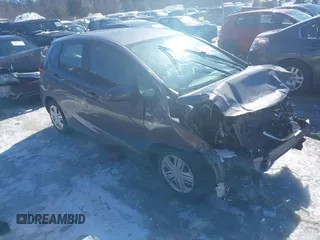 2018 Honda Fit LX with VIN 3HGGK5H43JM727825, listed as a IAAI auction lot 41609068 with 49,980 mi miles. Bid and sale history available at carsss.com. Image 1.