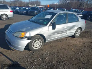 2002 Honda Civic LX with VIN 2HGES16602H581131, listed as a IAAI auction lot 40993388 with 116,663 mi miles. Bid and sale history available at carsss.com. Image 17.