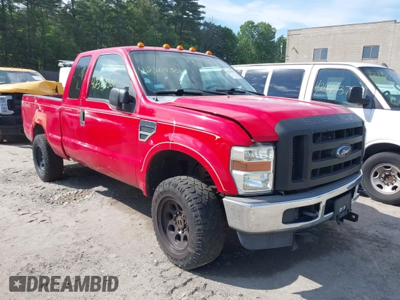 2008 Ford F-250 XL with VIN 1FTSX21538EE56602, listed as a IAAI auction lot 42364301 with 104,546 mi miles and . Bid and sale history available at DreamBid. Image 1.
