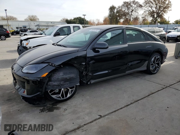 2023 Hyundai Ioniq 6 SEL z VIN KMHM34AA5PA034006, wystawiony jako Copart lot #80392393 z przebiegiem 707 mil mil oraz . Historia ofert i sprzedaży dostępna na DreamBid. Obrazek 1.