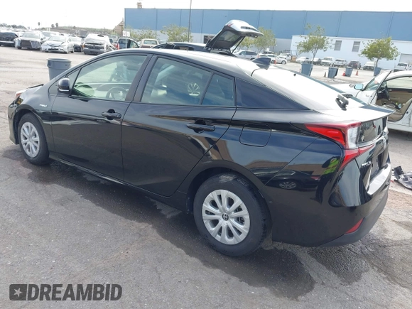 2022 Toyota Prius L Eco with VIN JTDKAMFU2N3157283, listed as a IAAI auction lot 41620334 with 59,754 mi miles and . Bid and sale history available at DreamBid. Image 3.