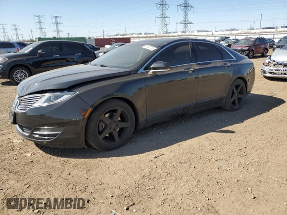 2015 Lincoln MKZ z VIN 3LN6L2GK1FR613074, wystawiony jako Copart lot #52157775 z przebiegiem 118 144 mil mil oraz Szkoda całkowita • Salvage title. Historia ofert i sprzedaży dostępna na DreamBid. Obrazek 1.