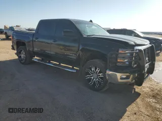 2015 Chevrolet Silverado 1500 LT with VIN 3GCUKREC5FG531492, listed as a Copart auction lot 51692985 with 80,481 mi miles and Salvage Title. Bid and sale history available at DreamBid. Image 4.