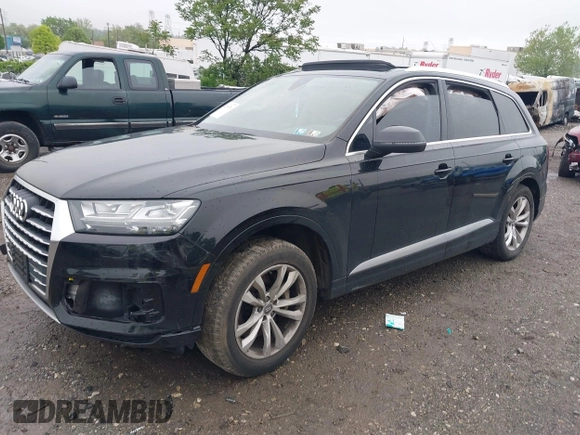 2017 Audi Q7 Premium Plus with VIN WA1LAAF78HD033413, listed as a IAAI auction lot 42188781 with Not provided miles and . Bid and sale history available at DreamBid. Image 2.