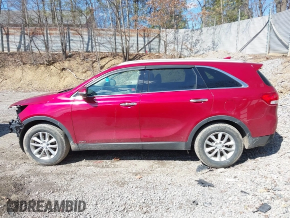 2018 Kia Sorento LX with VIN 5XYPGDA3XJG367865, listed as a IAAI auction lot 41904851 with 127,845 mi miles and . Bid and sale history available at carsss.com. Image 14.