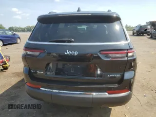 2021 Jeep Grand Cherokee Limited with VIN 1C4RJKBG6M8109919, listed as a Copart auction lot 63210195 with 44,866 mi miles and Clean title. Bid and sale history available at DreamBid. Image 6.