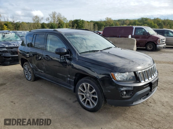 2015 Jeep Compass Limited with VIN 1C4NJDCB2FD292064, listed as a Copart auction lot 72728374 with 69,538 mi miles and Salvage Title. Bid and sale history available at carsss.com. Image 4.