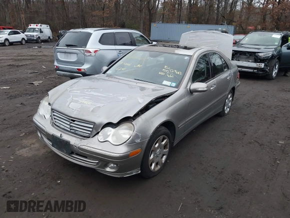 2005 Mercedes-Benz C 240 with VIN WDBRF81J45F686641, listed as a IAAI auction lot 41168122 with Not provided miles and . Bid and sale history available at DreamBid. Image 2.