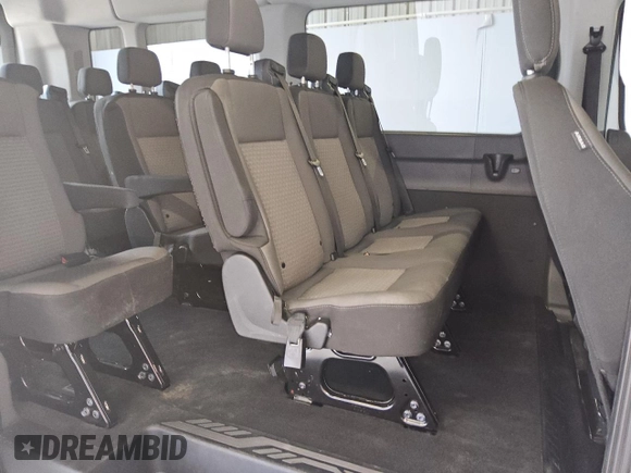 2023 Ford Transit Passenger XL with VIN 1FBAX2C87PKB36657, listed as a Copart auction lot 81110354 with 19,057 mi miles and Clean Title. Bid and sale history available at DreamBid. Image 11.