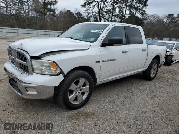 2012 Ram 1500 Big Horn z VIN 1C6RD6LT5CS282110, wystawiony jako Copart lot #47638885 z przebiegiem 168 373 mil mil oraz Szkoda całkowita • Salvage title. Historia ofert i sprzedaży dostępna na DreamBid. Obrazek 1.