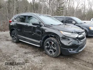 2017 Honda CR-V Touring with VIN 2HKRW2H9XHH113831, listed as a Copart auction lot 53442615 with 150,460 mi miles and Salvage Title. Bid and sale history available at DreamBid. Image 4.