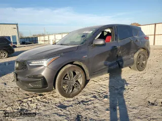 2019 Acura RDX w/A-Spec Pkg with VIN 5J8TC1H6XKL008449, listed as a Copart auction lot 85813864 with 110,205 mi miles and Salvage Title. Bid and sale history available at carsss.com. Image 1.