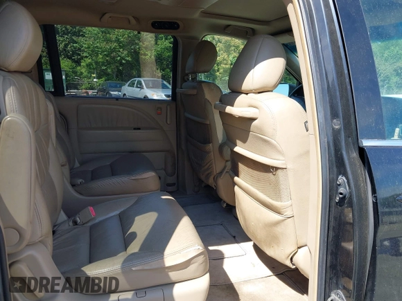 2006 Honda Odyssey EX-L with VIN 5FNRL38756B446740, listed as a IAAI auction lot 42114566 with 224,615 mi miles. Bid and sale history available at carsss.com. Image 8.