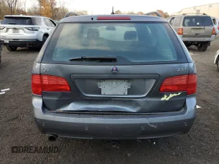 2008 Saab 9-5 with VIN YS3ED59G483508014, listed as a Copart auction lot 77747654 with 125,905 mi miles and Salvage Title. Bid and sale history available at carsss.com. Image 6.