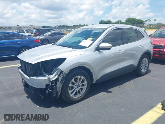 2020 Ford Escape SE with VIN 1FMCU0G6XLUC16023, listed as a IAAI auction lot 42566777 with 37,285 mi miles and . Bid and sale history available at DreamBid. Image 2.