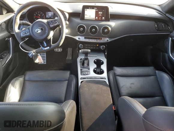 2019 Kia Stinger GT with VIN KNAE35LC7K6070057, listed as a Copart auction lot 41989245 with 43,703 mi miles and Clean Title. Bid and sale history available at DreamBid. Image 8.