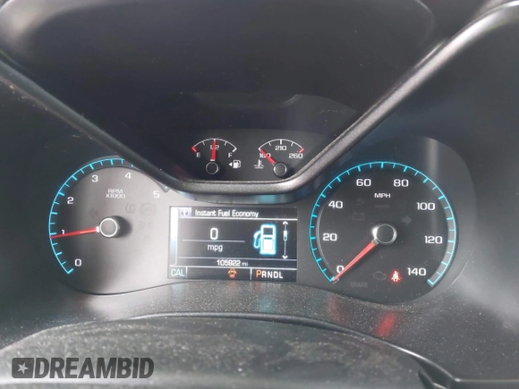 2018 GMC Canyon 4WD Denali with VIN 1GTP6EE16J1171424, listed as a IAAI auction lot 41397106 with 105,922 mi miles. Bid and sale history available at carsss.com. Image 7.