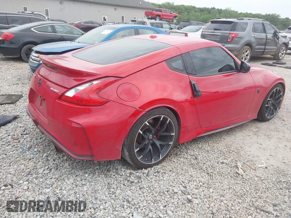 2016 Nissan 370Z Sport z VIN JN1AZ4EH7GM931035, wystawiony jako IAAI lot #42311165 z przebiegiem 83 947 mil mil oraz . Historia ofert i sprzedaży dostępna na DreamBid. Obrazek 4.