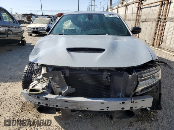 2021 Dodge Charger R/T with VIN 2C3CDXCT6MH675132, listed as a Copart auction lot 56983925 with Not provided miles and Salvage title. Bid and sale history available at DreamBid. Image 5.
