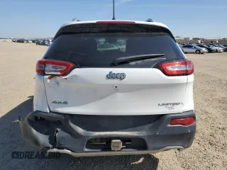 2017 Jeep Cherokee Limited with VIN 1C4PJMDS2HW562845, listed as a Copart auction lot 55486065 with 156,775 mi miles and Salvage Title. Bid and sale history available at carsss.com. Image 6.