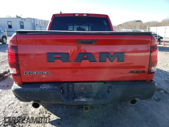 2015 Ram 1500 Rebel with VIN 1C6RR7YTXFS785376, listed as a Copart auction lot 42660184 with 89,227 mi miles and . Bid and sale history available at DreamBid. Image 6.