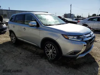 2017 Mitsubishi Outlander SE with VIN JA4AD3A39HZ070648, listed as a Copart auction lot 50087875 with 87,829 mi miles and Salvage Title. Bid and sale history available at carsss.com. Image 4.