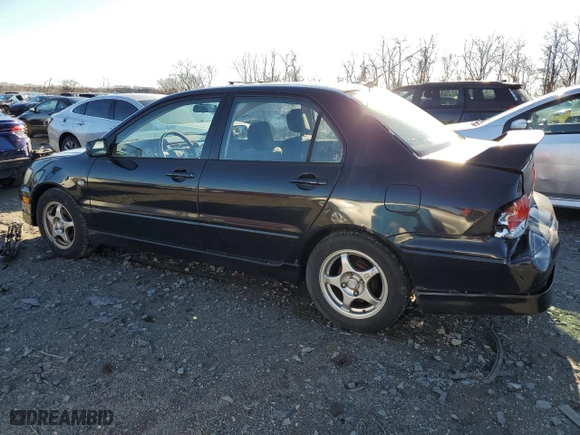 2002 Mitsubishi Lancer OZ-Rally with VIN JA3AJ86E42U083493, listed as a Copart auction lot 86426834 with 158,136 mi miles and Clean Title. Bid and sale history available at carsss.com. Image 2.