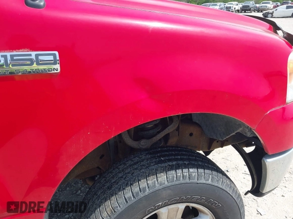 2006 Ford F-150 XLT with VIN 1FTPW145X6FA19007, listed as a IAAI auction lot 42055159 with 126,327 mi miles. Bid and sale history available at carsss.com. Image 6.