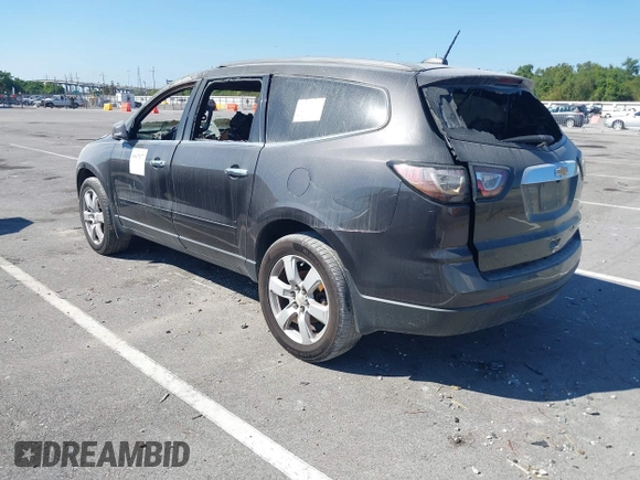 2016 Chevrolet Traverse LT with VIN 1GNKRGKD3GJ148288, listed as a IAAI auction lot 40437677 with Not Provided miles. Bid and sale history available at carsss.com. Image 3.