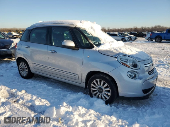 2014 FIAT 500L Easy with VIN ZFBCFABH6EZ028573, listed as a Copart auction lot 88472445 with 81,801 mi miles and Clean Title. Bid and sale history available at DreamBid. Image 4.
