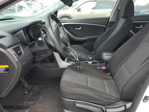 2017 Hyundai Elantra GT with VIN KMHD35LHXHU364546, listed as a Copart auction lot 57528384 with 118,660 mi miles and Salvage Title. Bid and sale history available at carsss.com. Image 7.