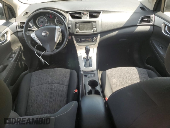 2015 Nissan Sentra SV with VIN 3N1AB7APXFY252133, listed as a Copart auction lot 54993685 with 136,574 mi miles and Clean Title. Bid and sale history available at DreamBid. Image 8.