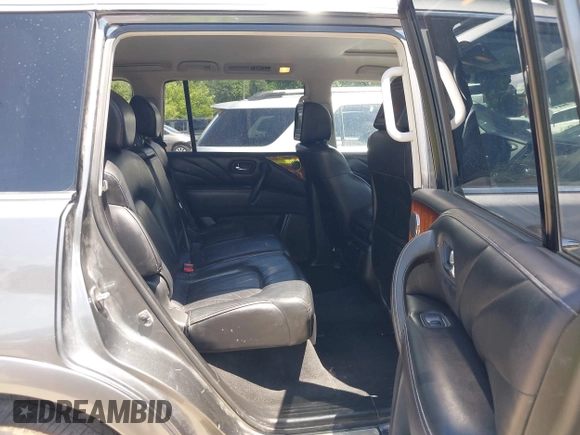 2016 Infiniti QX80 with VIN JN8AZ2NC4G9401117, listed as a IAAI auction lot 42591693 with 141,270 mi miles and . Bid and sale history available at DreamBid. Image 8.
