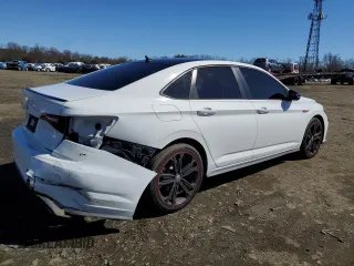 2019 Volkswagen Jetta GLI S with VIN 3VW5T7BU3KM161784, listed as a Copart auction lot 50157705 with 77,370 mi miles and Salvage Title. Bid and sale history available at DreamBid. Image 3.