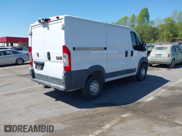 2015 Ram ProMaster Cargo with VIN 3C6TRVNG3FE517693, listed as a IAAI auction lot 42070828 with 219,079 mi miles and . Bid and sale history available at DreamBid. Image 4.