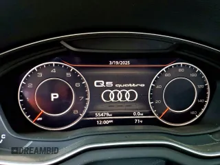2018 Audi Q5 Prestige with VIN WA1CNAFY4J2237530, listed as a Copart auction lot 48306945 with 55,479 mi miles and Salvage Title. Bid and sale history available at DreamBid. Image 9.