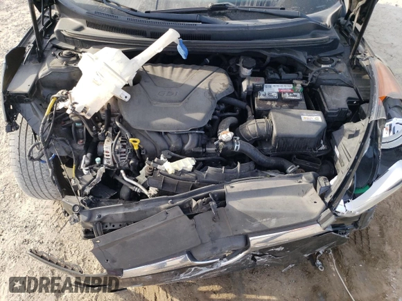 2017 Hyundai Veloster Value Edition with VIN KMHTC6AD5HU321105, listed as a Copart auction lot 50325705 with 100,397 mi miles and Salvage Title. Bid and sale history available at carsss.com. Image 12.