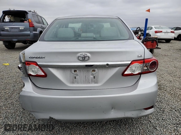 2013 Toyota Corolla L with VIN 5YFBU4EE5DP150089, listed as a Copart auction lot 54945625 with 210,027 mi miles and Salvage Title. Bid and sale history available at DreamBid. Image 6.