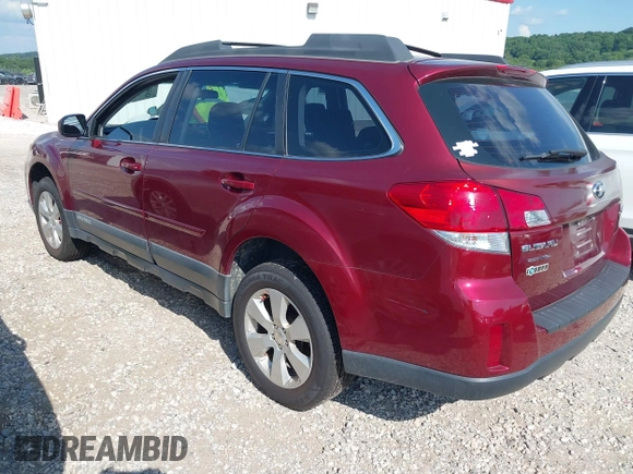 2012 Subaru Outback 2.5i with VIN 4S4BRBAC8C1207409, listed as a IAAI auction lot 42654740 with 192,752 mi miles and . Bid and sale history available at DreamBid. Image 3.