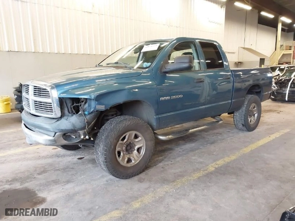 2004 Dodge Ram 2500 SLT with VIN 1D7KU28D74J188943, listed as a IAAI auction lot 40978233 with 146,302 mi miles. Bid and sale history available at carsss.com. Image 2.